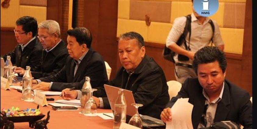 ၂၁ ရာစု ပင်လုံညီလာခံ အကြိုပြင်ဆင်ရေးဆပ်ကော်မတီ (၂) ချင်းမိုင်အစည်းအဝေး (Hla Maung Shwe Facebook)