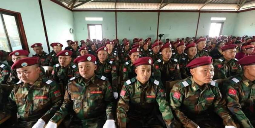 PSLF – TNLA ဥက္ကဌ ဒုတိယ ဗိုလ်ချုပ်ကြီး တားအိုက်ဘုန်း မိန့်ခွန်းနှင့် TNLA ဗိုလ်လောင်းသင်တန်းနှင့် အလုပ်သင်အရာရှိ သင်တန်းဆင်းပုံများ