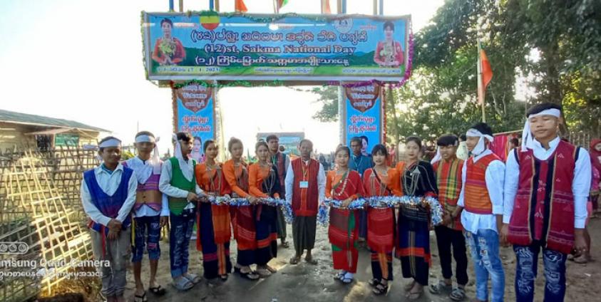 မင်းပြားမြို့နယ် လက်ပံကုန်းကျေးရွာတွင် ကျင်းပပြုလုပ်ခဲ့သည့် ဒိုင်းနက်အမျိုးသားနေ့ မြင်ကွင်းများ/ ဓာတ်ပုံ - ပေးပို့