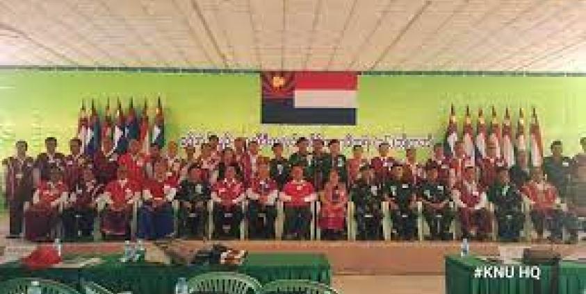 ပုံစာ- ၁၆ ကြိမ်မြောက်ကျင်းပခဲ့တဲ့ KNU ကွန်ဂရက်ညီလာခံ(ပုံဟောင်းဖြစ်ပါသည်)ဓာတ်ပုံ - (KNU HQ)