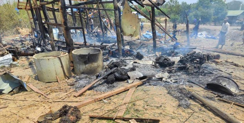 သေဆုံးခဲ့သူများ၏ ရုပ်အလောင်းများ