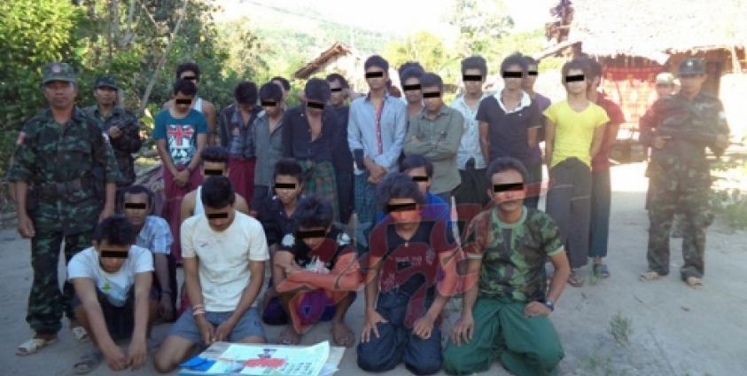 NMSP Members with Young Apprehended Drug Users