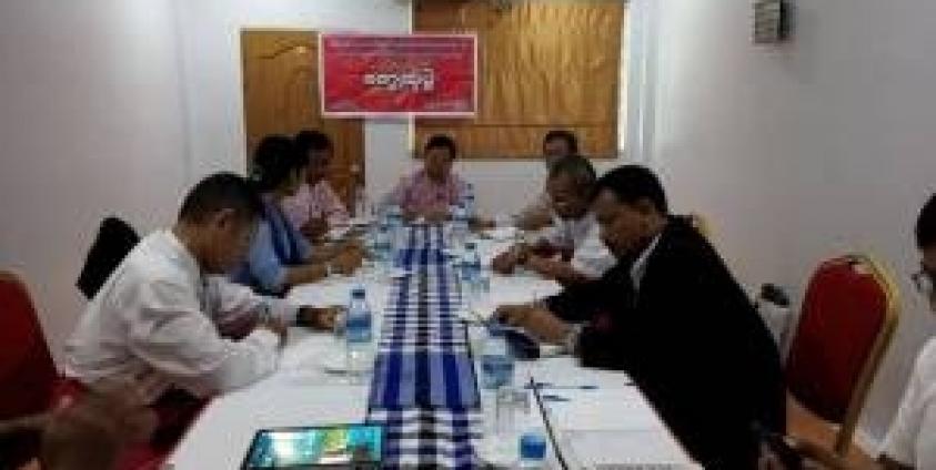 Ethnic Mon MPs and Representatives at the Meeting (Photo: Guiding Star)