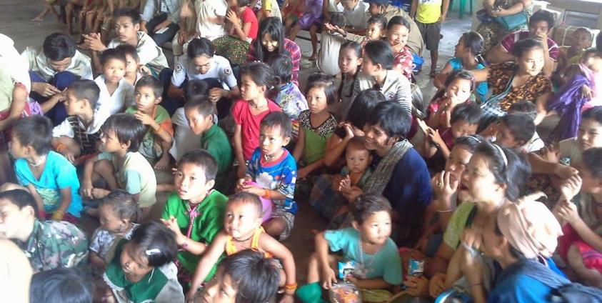 IDPs in Myaing Gyi Ngu