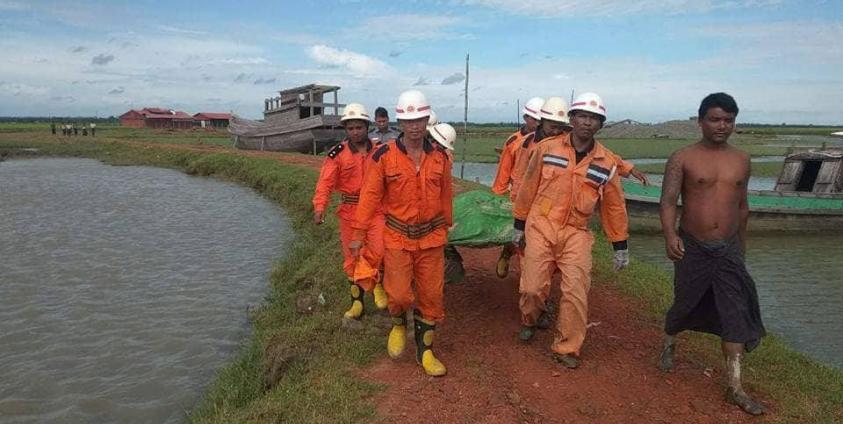 (ဓာတ်ပုံ- ရခိုင်ပြည်နယ် မီးသတ်)