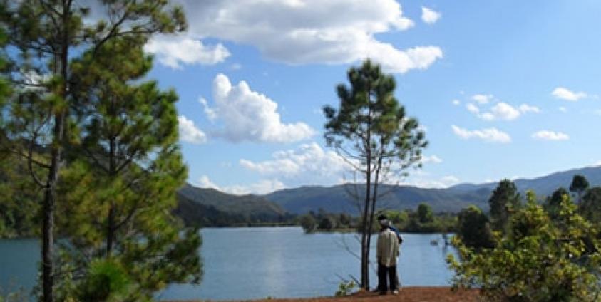 Lake Near Yoar-Thit Hydropower Project