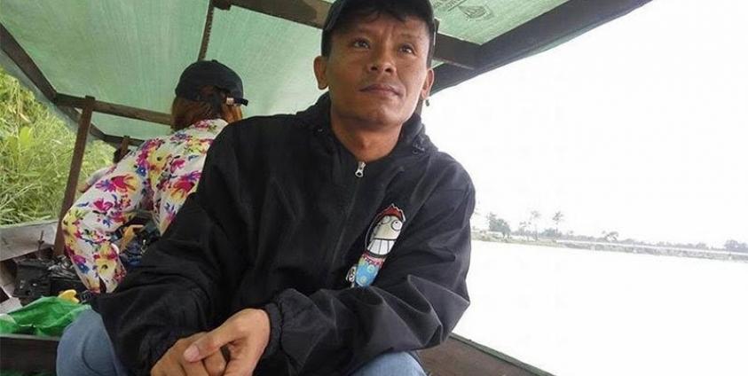 Irrawaddy reporter Thein Zaw. Photo: Facebook