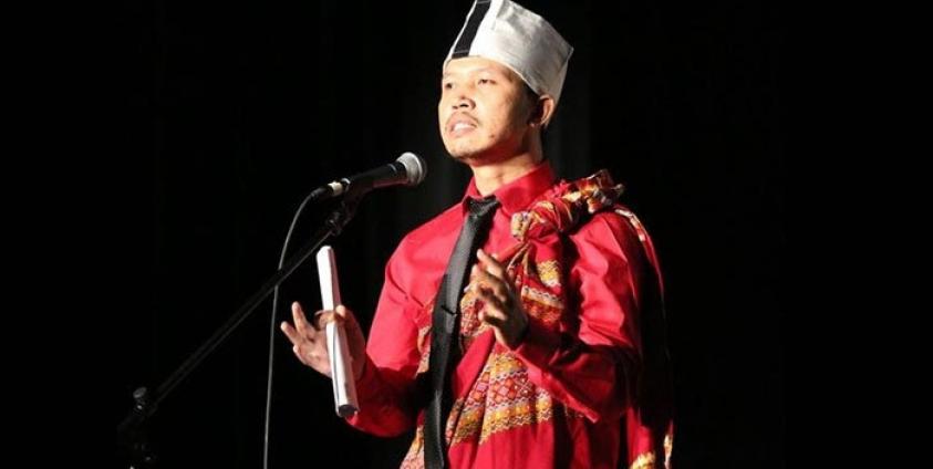 CNDP Secretary Salai Ceu O Bik Thawng. Photo: Chin Youth Organization of North America