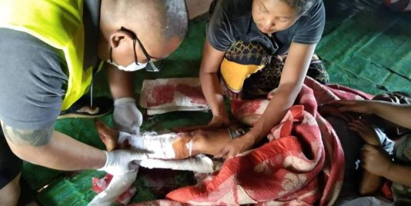 ကျောက်မဲ ဆယ်နှစ်အရွယ် (၂)ဦး မိုင်းနင်းမိ