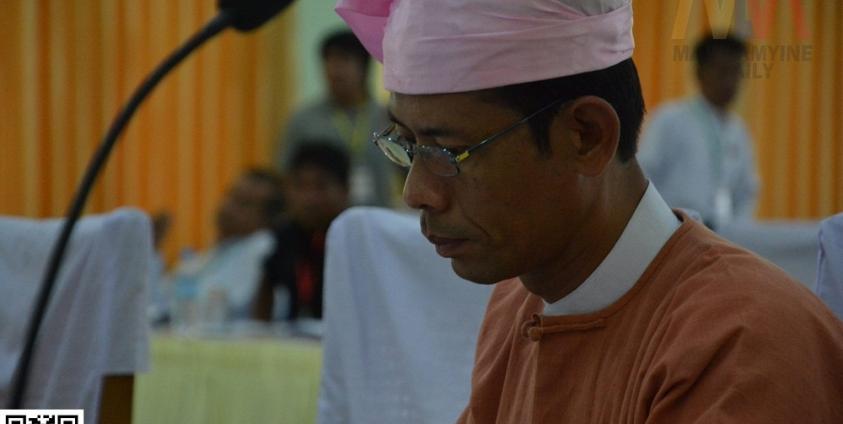  စိုက်ပျိုးမွေးမြူးရေးနှင့် ပို့ဆောင်ဆက်သွယ်ရေးဝန်ကြီး ဦးထွန်းဌေး(photo: Facebook)