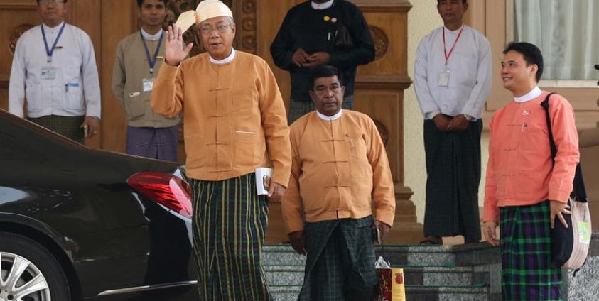 Myanmar President Htin Kyaw. Photo: Hong Sar/Mizzima