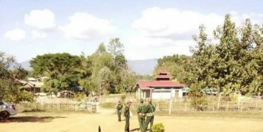 Manpang People’s Militia soldiers.