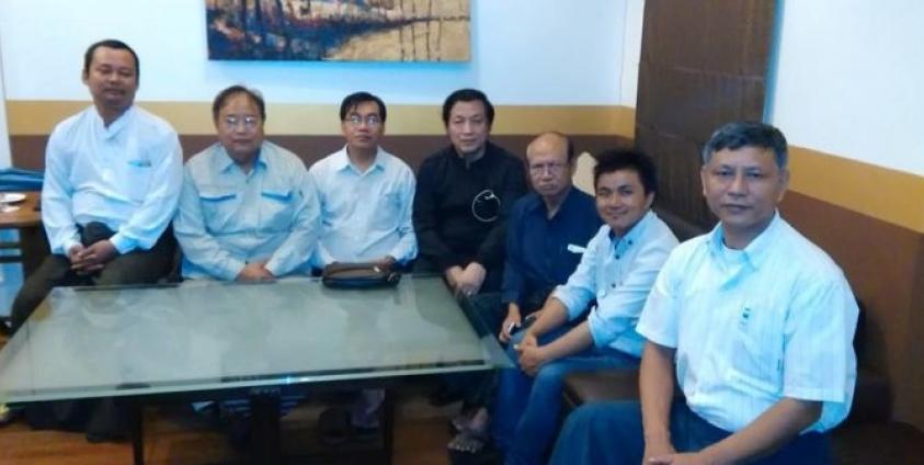 Members of three Chin political parties meet up to discuss a merger.