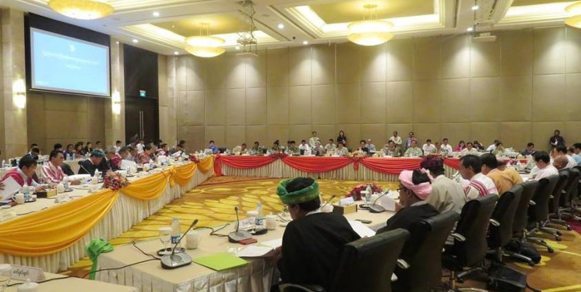 UPDJC  ၉ ကြိမ်မြောက်အစည်းအဝေး(Hla Maung Shwe Facebook)