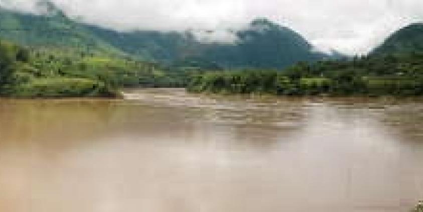 မြန်မာနိုင်ငံမြောက်ပိုင်းတွင် တည်ရှိသည့် သံလွင်မြစ်။ (ဓာတ်ပုံ-wiki)