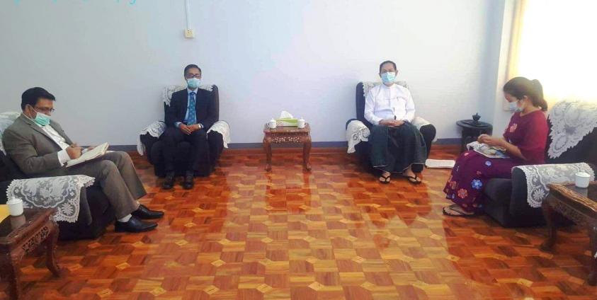 ဓာတ်ပုံ- နိုင်ငံခြားရေးဝန်ကြီးဌာန