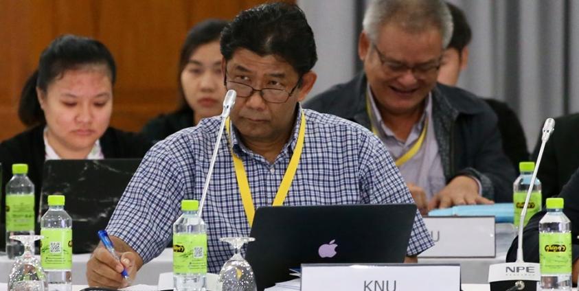 KNU အထွေထွေအတွင်းရေးမှူး ပဒိုစောတာဒိုမူး(KNU HQ)