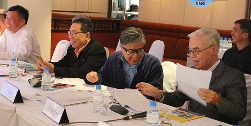 Shan delegates at the Chiang Mai meeting of Shan and Kachin EAOs 