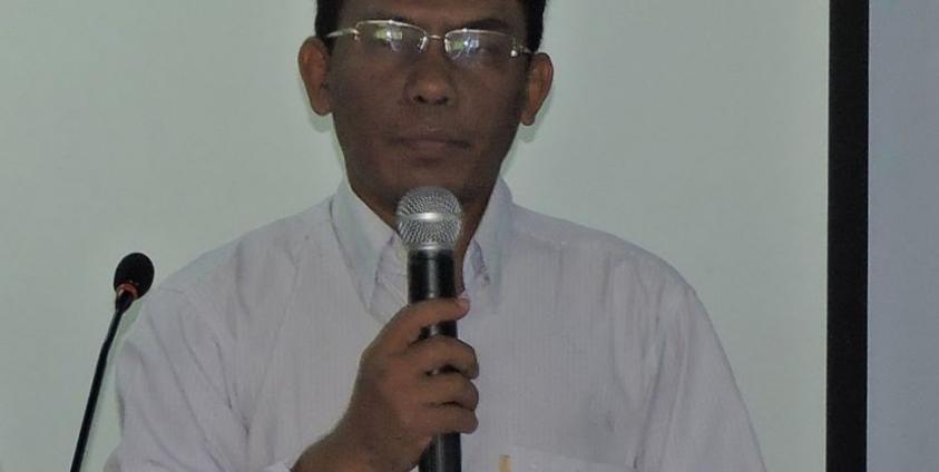Min Aung Htoo, one of the members of the Committee for the emergence of CSOs Forum