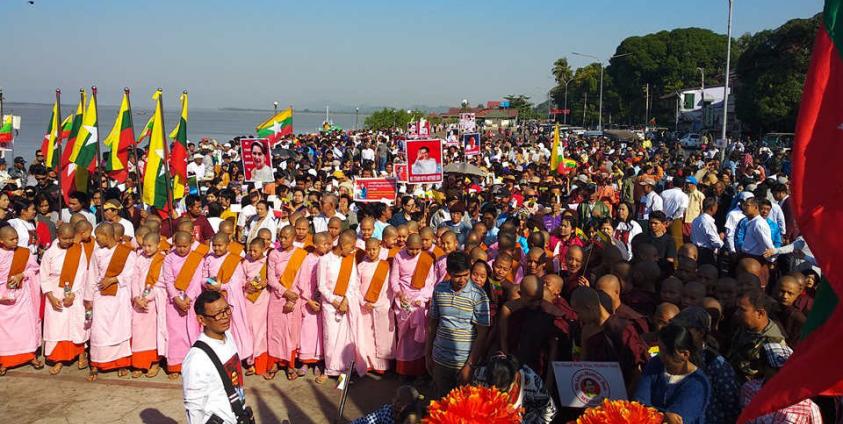 မော်လမြိုင်မြို့ လူထုထောက်ခံပွဲ(MNA)