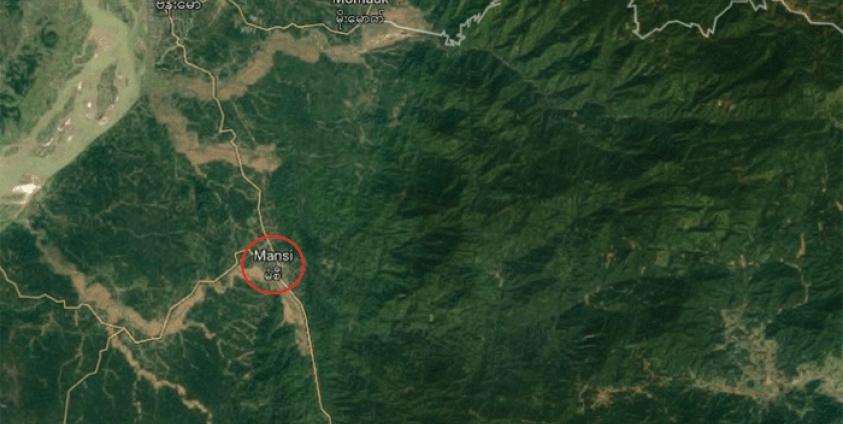 မန်စီ မြို့ မြေပုံ