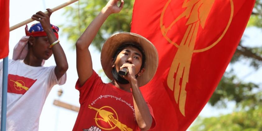 တရားခံပြေးဟု ကြေငြာခံခဲ့ရသည့် ကျောင်းသား ကျော်ကိုကို။ (ဓာတ်ပုံ-သက်ကို)