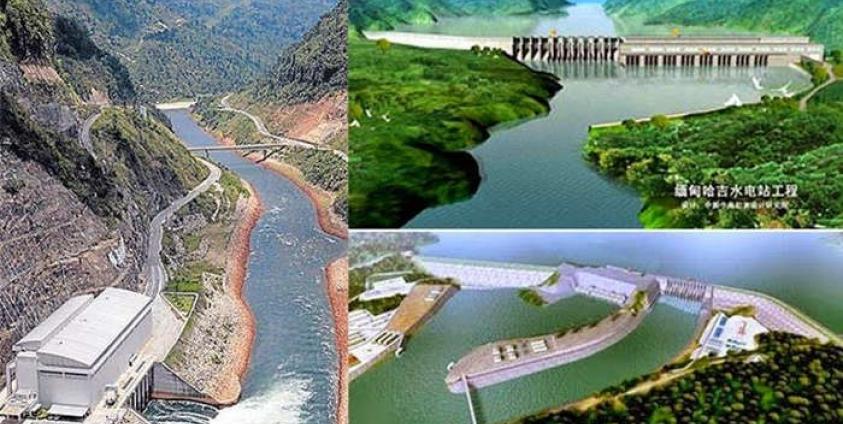 သံလွင်မြစ်ရေကာတာစီမံကိန်းအချို့(Internet)