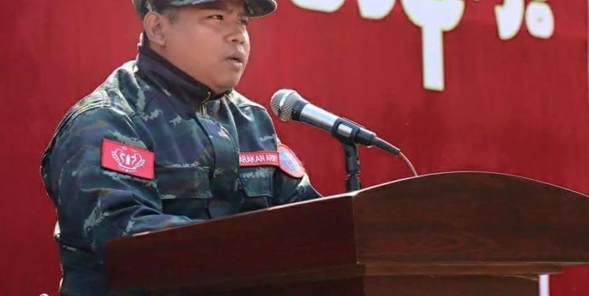 Brigadier General Nyo Tun Aung, deputy chief of staff of the Arakan Army.  (internet)