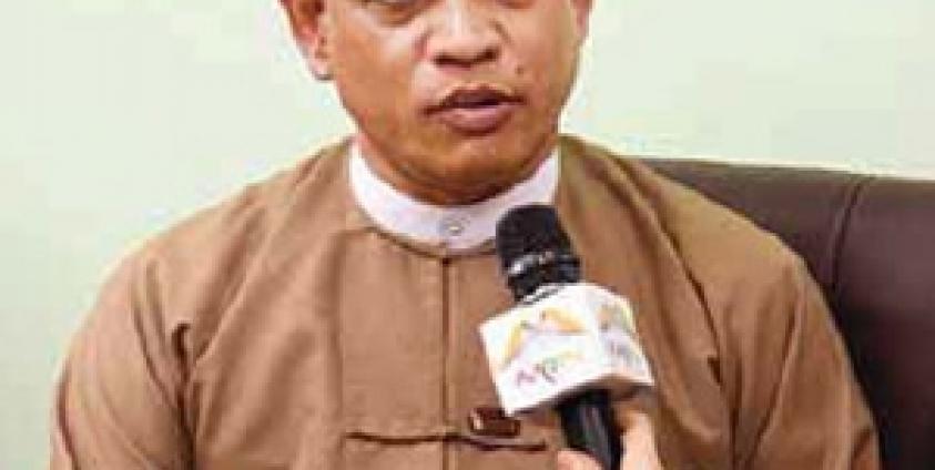 ဓါတ်ပုံ-MIC အတွင်းရေးမှူး ဦးအောင်နိုင်ဦး။ photo - The Mirror