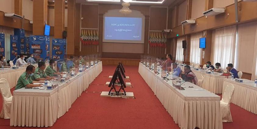 NSPC နှင့် KNU/KNLA-PC တွေ့ဆုံပွဲ (Eleven Media Group)