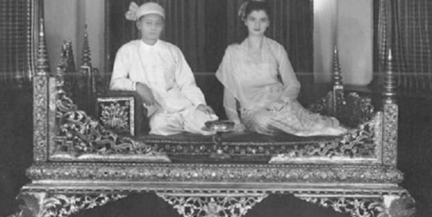 Sao Kya Seng, Saophalong of Hsipaw State, and Mahadhevi Thusandi