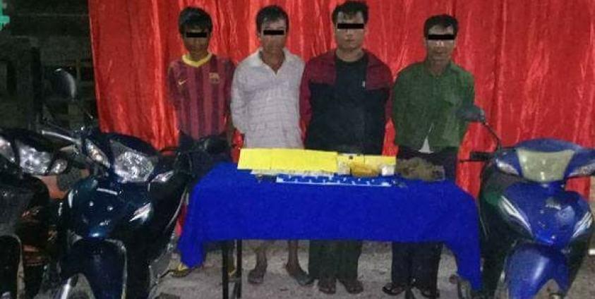 ​ထေးငှားလျားကျေးရွာတွင်​ စိတ်​ကြွ​ဆေးပြား ၃ ​ထောင်​ခန်​့ ဖမ်​းမိ