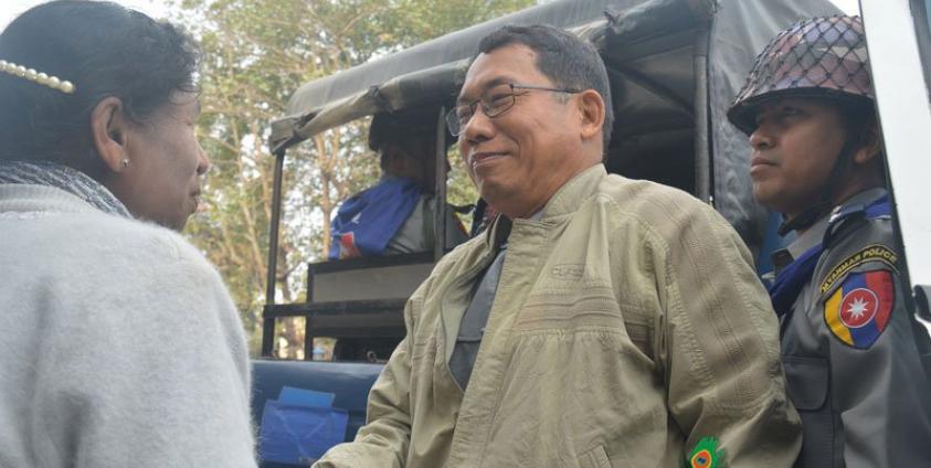  Arakan nationalists have been charged with high treason. Photo: RiA