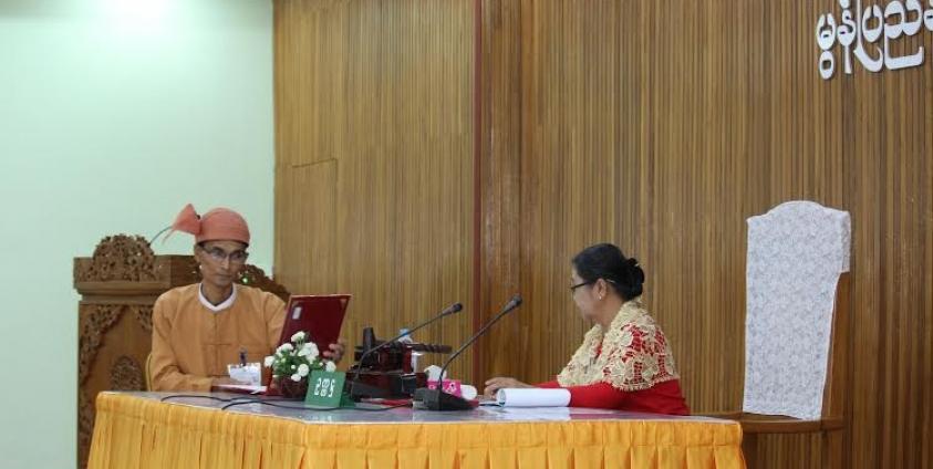 မွန်ပြည်နယ်ဝန်ကြီးချုပ်နှင့် လွှတ်တော်ဥက္ကဌ(MNA)