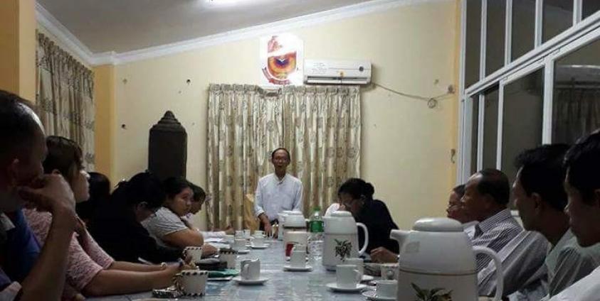 ရာမညမွန်ရှေ့နေများကွန်ယက် ဖြစ်မြောက်ရေးကော်မတီ(ယာယီ) အစည်းအဝေး(Facebook)