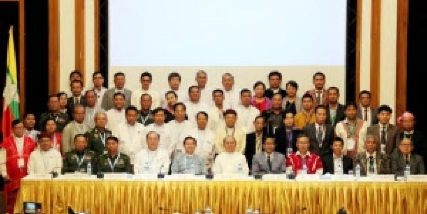 Group photo at NCA draft signing on March 31 ( Photo: MPC)