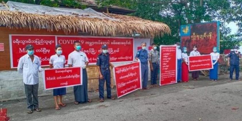 မွန်ပြည်နယ်အဝင်အထွက် စစ်တောင်းတံတားနေရာ (DVB)