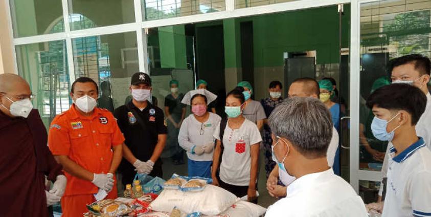 COVID 19 Case 27 ရောဂါပျောက်ကင်း၍ ဆေးရုံမှဆင်းလာစဉ်(MNA)