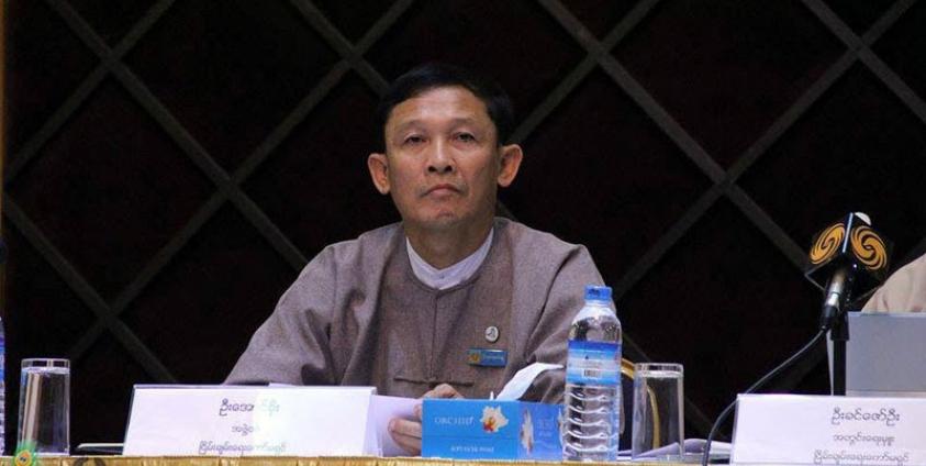 Peace Commission member Aung Soe. Photo: Thura/Mizzima