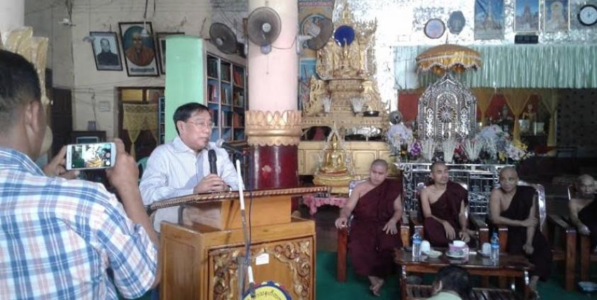 Myanmar Lighting Co.,Ltd မှ ဦးစိန်ဝမ်း ရှင်းလင်းပြောကြားစဉ်(MNA)