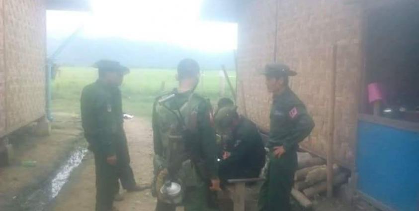 Burma Army soldiers raid Sar Maw IDP camp