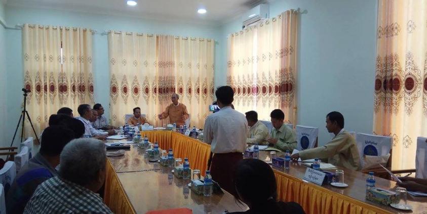 တိုင်စာပစ်စာလေ့လာဆန်းစစ်ရေးအဖွဲ့ အစည်းအဝေး။ (ဓါတ်ပုံ – ကယားပြည်နယ်လွှတ်တော် Facebook)