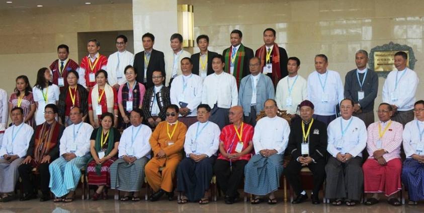 The President and Ethnic Armed Organisation Leaders