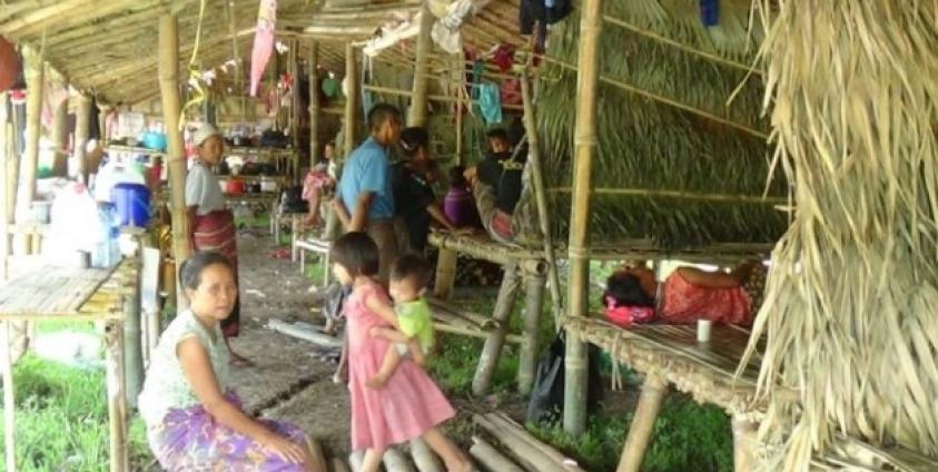 မြိုင်ကြီးငူ စစ်ဘေးရှောင်စခန်းတွင် အခြေချနေထိုင်သူများ (ဓါတ်ပုံ (2016) - ကေအိုင်စီ - KIC )