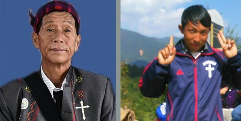 Dumdaw Nawng Lat, left and Langjaw Gam Seng, right. Photo: Facebook