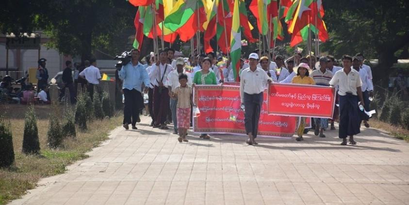 မြန်မာ့တပ်မတော်၏ တရားသောစစ်ထောက်ခံကြိုဆိုပွဲ-မော်လမြိုင်(MNA)