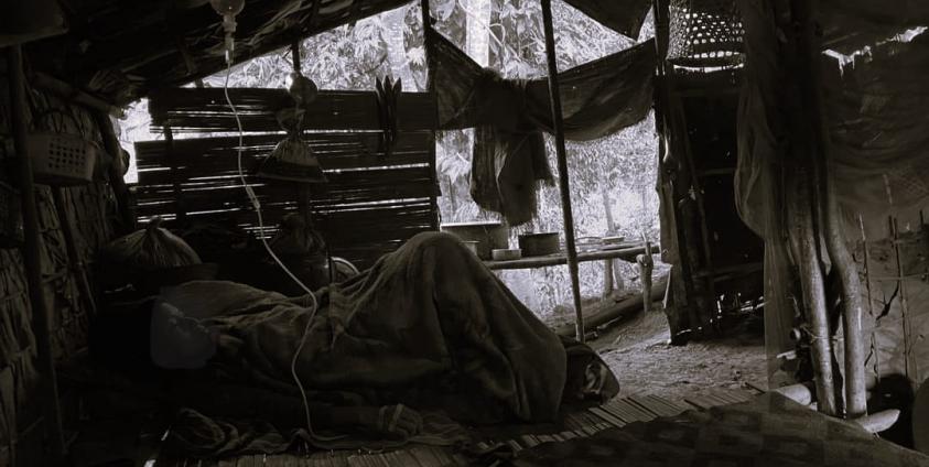 Photo credit - Mindat Township IDPs Camp Management Committee ပုံစာ - မင်းတပ်မြို့နယ်ထဲက စစ်ဘေးရှောင်မွေးကင်းစကလေးငယ်သေဆုံးမှု။