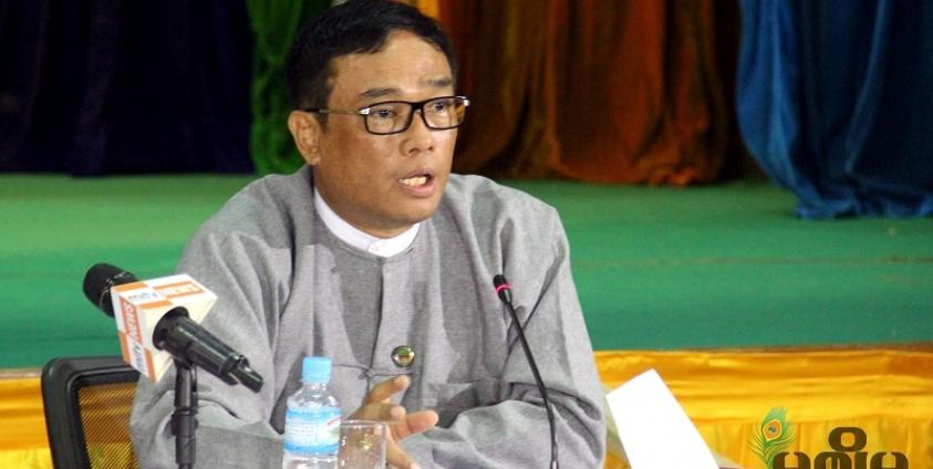  ဆောက်လုပ်ရေးဝန်ကြီးဌာန၊ အမြဲတမ်းအတွင်းဝန် ဦးကျော်လင်း(ဓာတ်ပုံ- မင်းမင်း/မဇ္ဈိမ)