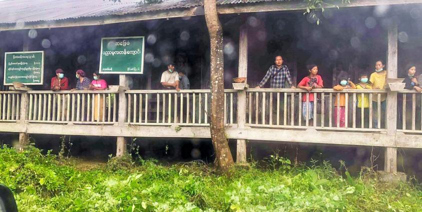 နေရပ်ပြန်ရန်စီစဉ်နေသော ဒဘတ်ကျေးရွာ (ဓါတ်ပုံ – KBC KACHIN)