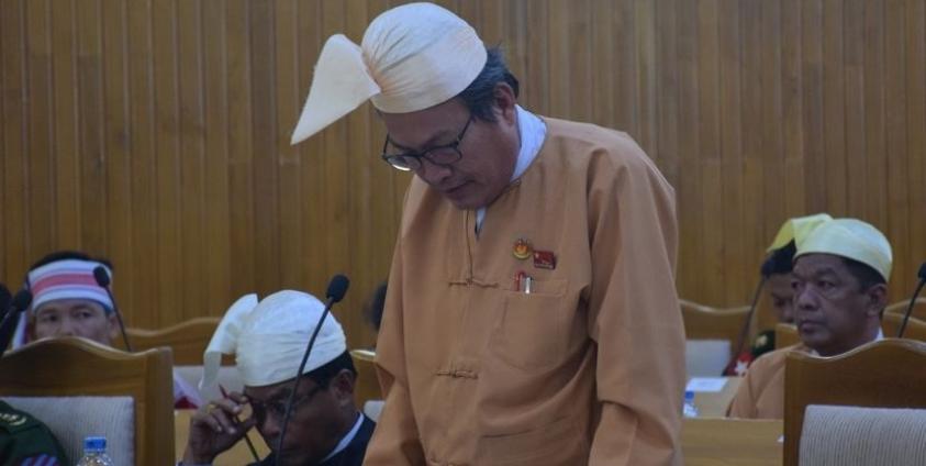 Mon State Chief Minister U Aye Zan (Photo – MNA)